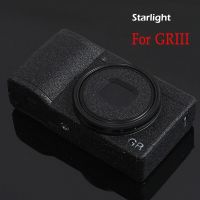 ฟิล์มกันรอยขีดข่วนสำหรับกล้องสีดำเงาสะท้อนแสงสำหรับ Ricoh GR III GR3 GR2 GRII GR Mark III ป้องกันผิวสไลด์