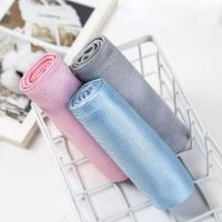 1Pcs Kitchen Microfiber Cleaning Towel No Trace Absorbable 3 Colors Soft No Lint Home Window Car Rag Cleaning Cloth Wipe Glass Dish Cloth  Towels