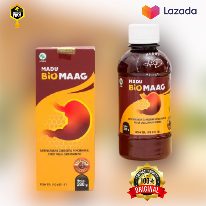 Madu Biomaag Bio Maag Biomag Herbal Pakar Maag Gerd And Asam Lambung