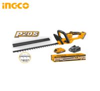 INGCO เครื่องแต่งพุ่มไม้ไร้สาย 20V CHTLI20461 เส้นผ่าศูนย์กลางใบเลื่อย 18 มม Tools Station