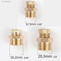 ✾ Air Compressor Tank Port Fittings NPT 1/4 3/8 1/2‘’ Solid Brass Male Thread Water Drain Safety Valve Replacement Part