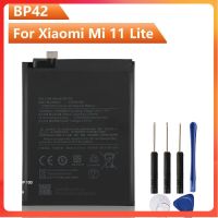 แบตเตอรี่?BP42สำหรับ Xiaomi Mi 11 Lite/(BP42) ความจุแบตเตอรี่ 4250MAh+ชุดไขควงถอดฟรี แบตเตอรี่รับประกัน 6 เดือน