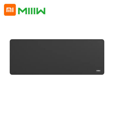 Xiaomi Youpin Miiiwแผ่นรองเมาส์เบาะรองแป้นพิมพ์แผ่นสำนักงานโต๊ะทำงานหน้าแรกหนูจ้า800 × 300มิลลิเมตรขนาดใหญ่สีดำ