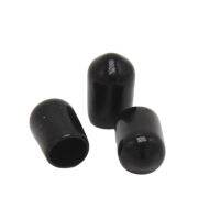 6mm Black Protective Cover Rubber Covers Dust Cap For Sma Connector Metal Tubes 100pcs/lot