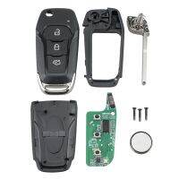 Car Smart Remote Key 3 Button 433MHz 49Chip Fit for Ford KA+ Modeo Glaxy S-Max 2014 2015 2016 DS7T-15K601-B