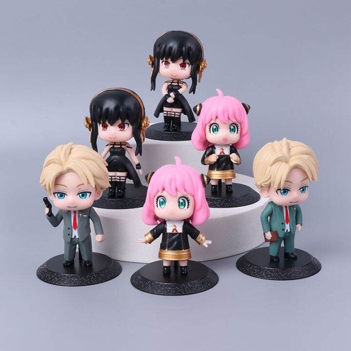 Spy X Family Anya Forger Loid Forger Yor Forge Set of 6 Anime ...