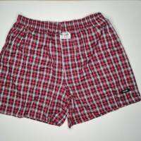 Rosso boxer size : L รุ่นขายาวพิเศษ(เหนือเข่า) ผลิตจากเส้นใยธรรมชาติผสมโพลีเอสเตอร์อย่างดี