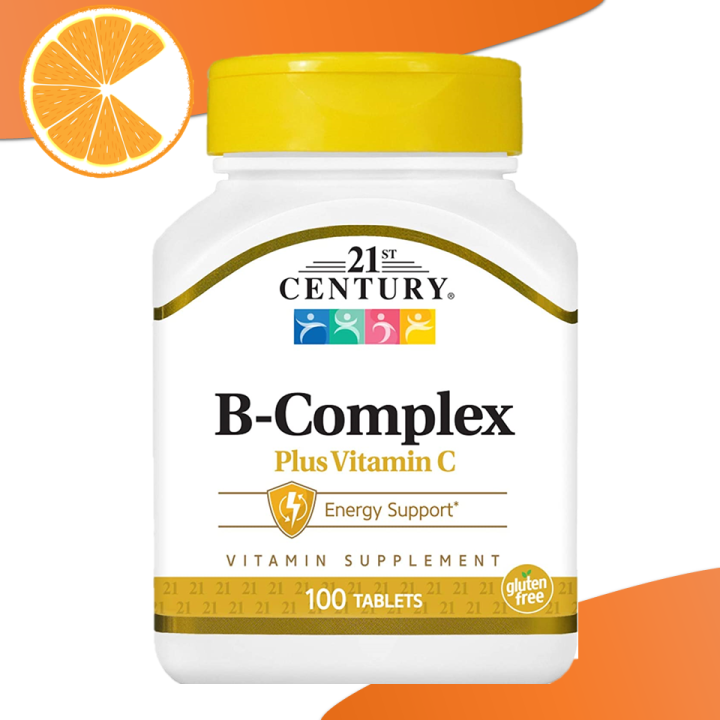 21st Century B-Complex Plus Vitamin C 100 Tablets | Lazada PH