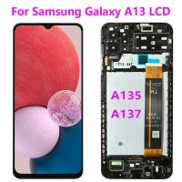 6.6”Original For Samsung Galaxy A13 LCD Display Touch Screen Digitizer Assembly Replacement For Samsung A135/A137 LCD With Frame