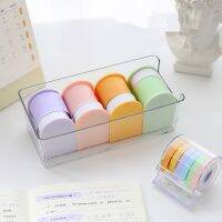 【living stationery】 MINKYS ใหม่5เมตรเทปม้วนตัดสติ๊กเกอร์ชุดบันทึกกระดาษโน้ตทุกวันที่จะทำ ItList PaperlariaStationery