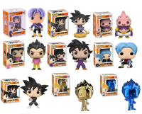 ไวนิลรูปการกระทำรุ่นตุ๊กตา Funko POP! Animation Dragon Ball Z 107 109 111 154 158 383 313 314 Vegeta Saiyan Goku กางเกง Buu PVC ของเล่นสำหรับเด็กวันเกิดของขวัญกล่อง