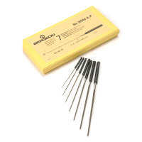Bergeon 30544-A-P 7 Smoothing Cutting-Broaches พร้อมที่จับ PVC Ø 0.70ถึง2.90มม
