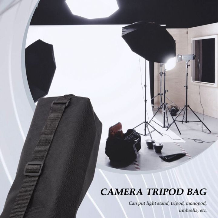 j76กระเป๋าถือขาตั้งกล้องแบบหนาแสงไฟสำหรับถ่ายภาพกระเป๋าสะพายไหล่ที่เก็บร่มเคส