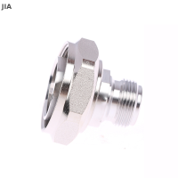 JIA 1PC L29 1/2 7/8 7/16 DIN MALE TO N FEMALE plug CABLE Connector Socket JACK STRAIGHT copper COAXIAL RF CONNECTOR ADAPTER สำหรับ Test DIN TYPE ADAPTER