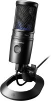 Audio-Technica AT2020USB-X Cardioid Condenser USB Microphone, Black