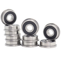 SF608-2RS Flange Bearing 8x22x7 mm 10PC Double Sealed Stainless Steel Flanged SF608 RS Ball Bearings SF608 2RS