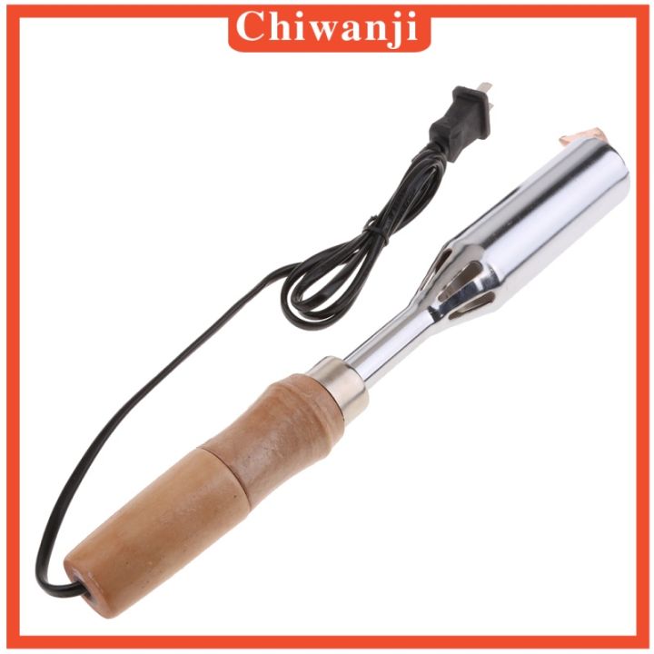 chiwanji-หัวแร้งไฟฟ้าพลังงานสูงพร้อมด้ามจับไม้-300w