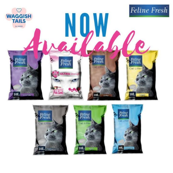 Feline Fresh Cat Litter Sand (10L) Original Packaging Lazada PH