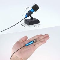 【CW】Portable 3.5Mm Stereo Studio Microphone K Karaoke Mini Microphone For Cell Phone Laptop PC Desktop Small Size Microphonehot