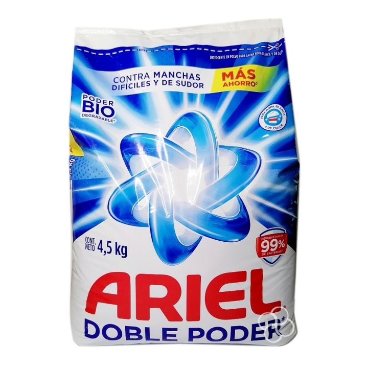 Ariel Double Power Powder Detergent 4.5kg | Lazada PH