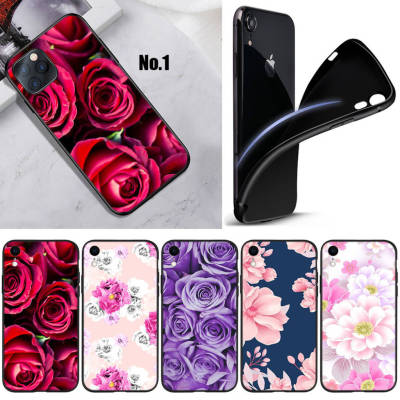37GNN Flower Pink Peonies Art อ่อนนุ่ม High Quality ซิลิโคน TPU Phone เคสโทรศัพท์ ปก หรับ iPhone 7 8 11 12 13 14 Pro XS Max SE X XR Plus SE