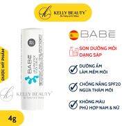 Son Dưỡng Chống Nắng BABE Lip Care Stick SPF 20 - Dưỡng Ẩm, Ngừa Thâm Sạm