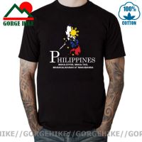 2023 newphilipian ธงเสื้อยืดผู้ชายฟิลิปปินส์แผนที่เสื้อยืด pinoy ความภาคภูมิใจฟิลิปปินส์มะนิลา TEE เสื้อชาแห่งชาติ A