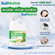 Nước Rửa Chén Bell Home 750g &1,6KG Hương Chanh - Quế