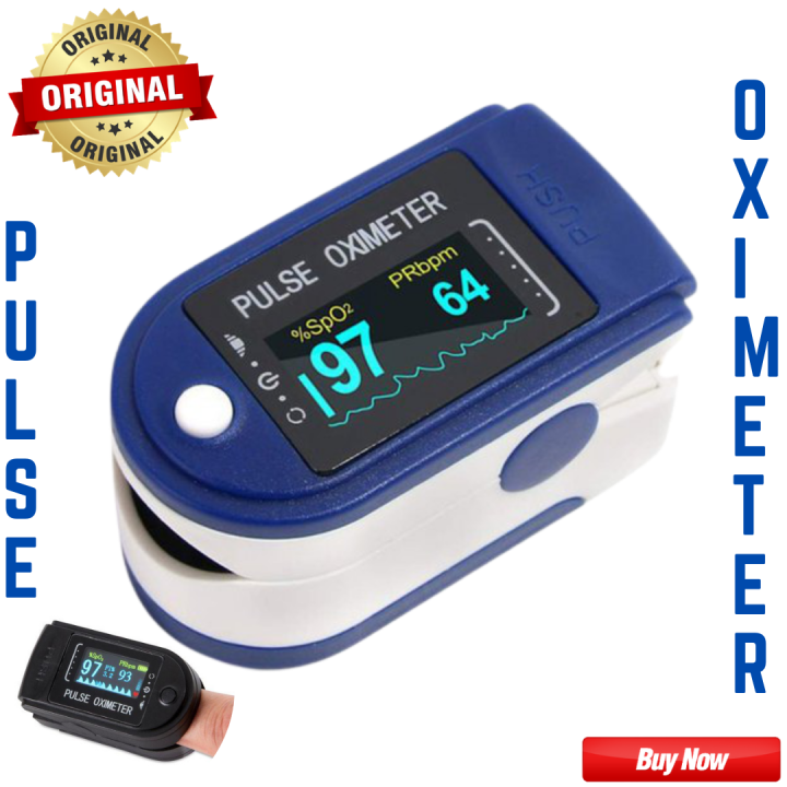 (BATTERY INCLUDED) High Quality New Blood Oxygen Finger Pulse Oximeters ...