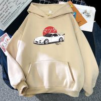 Anime Initial D Hoodies Graphic Printed Men Fashion Tops Hoodie Streetwear Sweatshirts JDM Automobile Culture Long Sleeve Size XS-4XL