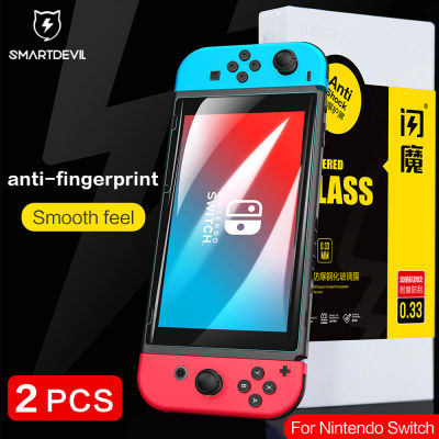 SmartDevil ฟิล์มกระจก เต็มจอ Screen Protector For Nintendo Switch OLED Switch lite Switch V2 NS Tempered glass film Full Coverage With Anti-bluelight HD Anti-fingerprint Explosion-proof