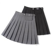 ☫✁▪ The new golf female money pleated skirt exposed joker prevention wear high waist institute wind divided skirts