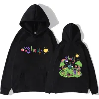 Hantu Band Musik Hoodie Untuk Pria High Street Sweatshirt Lengan Panjang Pakaian Streetwear Pakaian Wanita Y2K Sudadera Bulu Domba Pria Size Xxs-4Xl