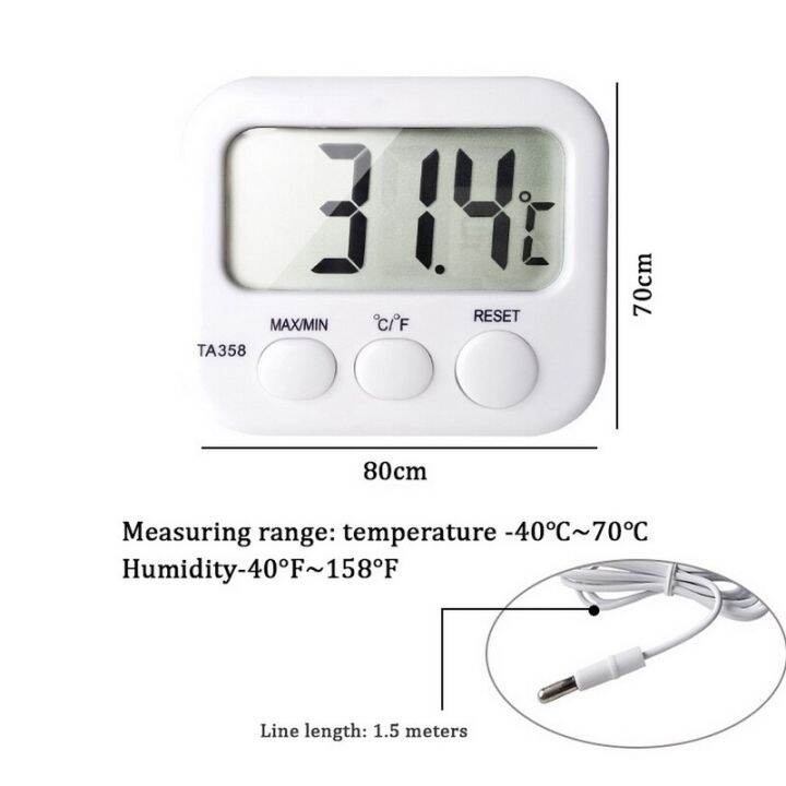 hot-demand-เครื่องวัดอุณหภูมิไฟฟ้าตู้เย็นดิจิตอลพร้อมสายเคเบิลเซ็นเซอร์วัดอุณหภูมิความชื้นจอแสดงผล-lcd-บันทึกได้สูงสุด-นาที-1