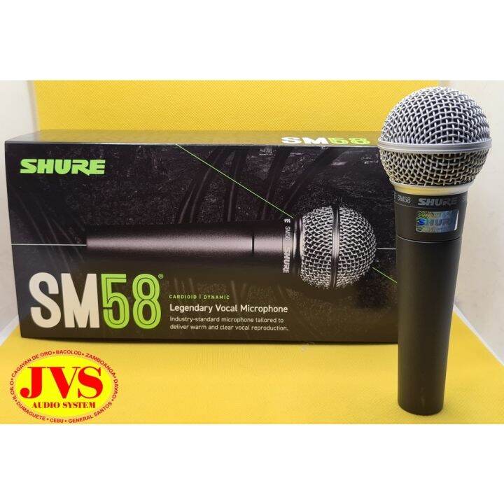 Shure SM58 Legendary Vocal Microphone Lazada PH
