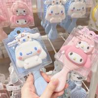 Sanrio Hello Kitty Kuromi My Melody Cinnamoro Massage Comb Cute Jade Laurel Comb Portable Hair Tools Baby Hair Brush