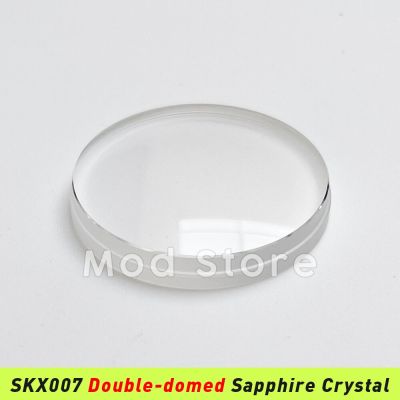 High Quality Double Domed Sapphire Crystal With Clear AR Coating Fit For Sloped Insert SKX007/SKX171/SRPD