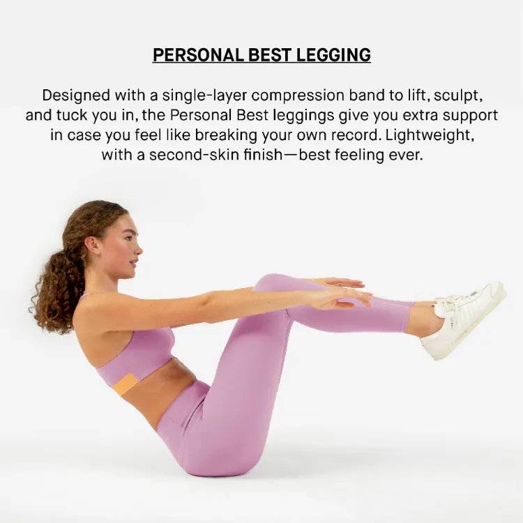 Recess Personal Best High Compression Legging – Ink