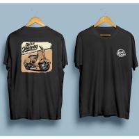 เสื้อยืดโอเวอร์ไซส์ขายเสื้อยืด combed30s vespa journey（S-5XL） S-5XL