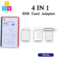 Nano Sim Adapter ชุดแปลงนาโนซิมการ์ด + เข็มจิ้มถาดซิม ถาดซิม นาโนซิม ซิมการ์ด แปลงซิม BY ROVDIGITAL