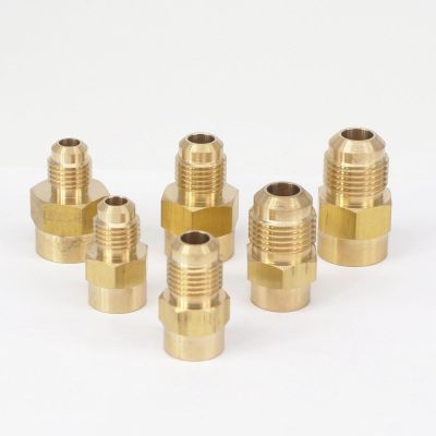 【YF】♨ﺴ  Tube 1/4  5/16  3/8   -1/8  1/4 NPT Female 45 Pipe Fitting Adapters Connectors 1000