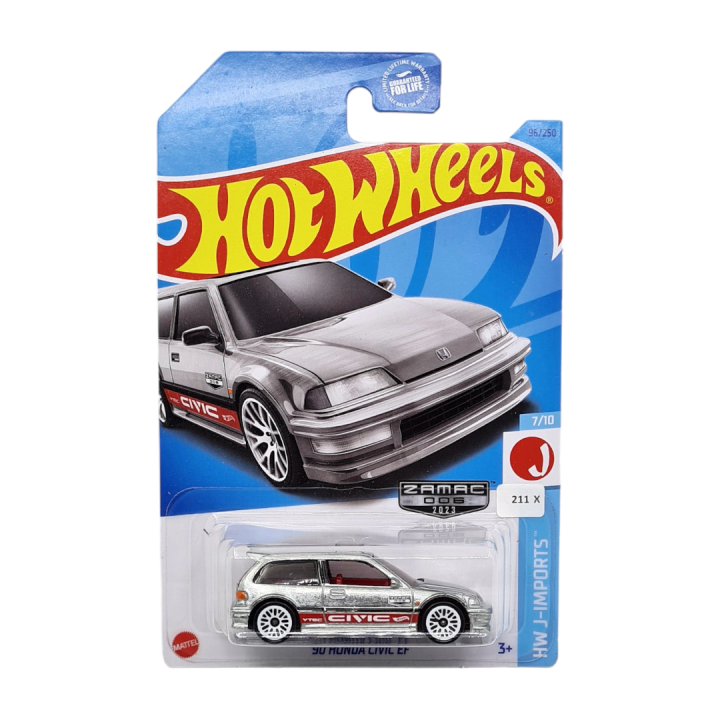 Hot Wheels 90 Honda Civic EF Zamac 2023 211X SA1 Lazada Indonesia