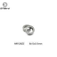 Free Shipping 10 PCS MR128ZZ ABEC-1 8X12X3.5 mm Deep groove Ball Bearings MR128 / L-1280 ZZ Miniature MR128-2Z