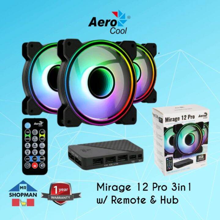 Aerocool Mirage Pro In Argb Fan Rgb Kit Fans Lazada Ph