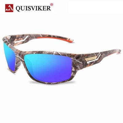 QUISVIKER Sunglasses Men Women Brand Designer Sun Glasses Outdoor Fishing Camping Hiking Driving Sport Eyewear UV400