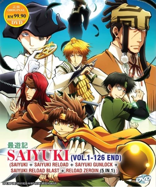 Saiyuki Complete Season 1~5 Anime DVD 最游记 | Lazada
