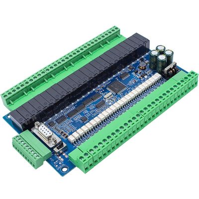 PLC Industrial Control Board FX3U-48MT Programmable Logic Controller 24 Input 24 Output 24V with High Speed Counting