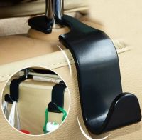 4PCS Universal Car Headrest Back Seat Hook Car Seat Hanger Vehicle Organizer Holder For Handbags Purses Coats And Grocery Bag