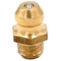 20pcs M6 Pitch 1mm Male Brass Grease Zerk Nipple Fitting For Grease Gun Machine Tool Accessories