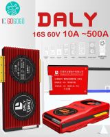 DALY 16S 60V Li-Ion แผ่นป้องกันแบตเตอรี่ลิเธียมสมดุล EBike ค่าใช้จ่ายปล่อย18650 Lipo BMS 15A 30A 50A 60A 80A 100A 200A สเก็ตบอร์ด Outd